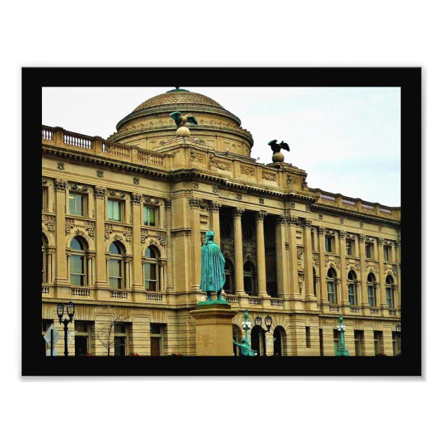 Milwaukee Public Library Photo Print (Front)