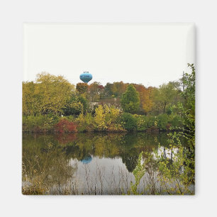 Milwaukee River, West Bend, Wisconsin Magnet