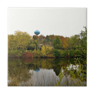 Milwaukee River, West Bend, Wisconsin Tile