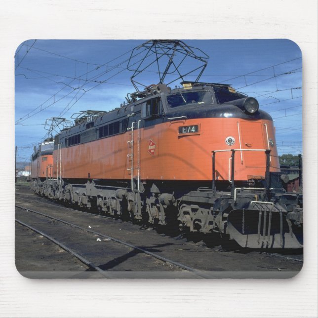 Milwaukee Road boxcab, electric Mouse Pad (Front)