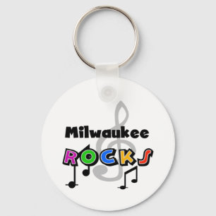 Milwaukee Rocks Keychain