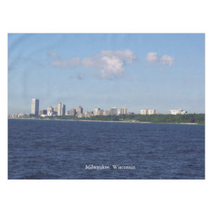Milwaukee Skyline table cloth