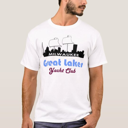 Milwaukee Themed Sailing Ship Yacht T-Shirt