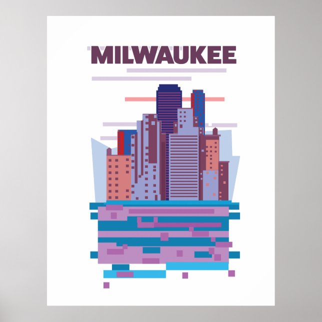 Milwaukee Travel poster (Front)