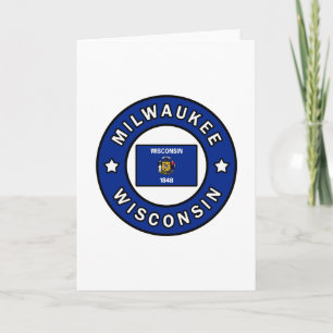 Milwaukee Wisconsin Card