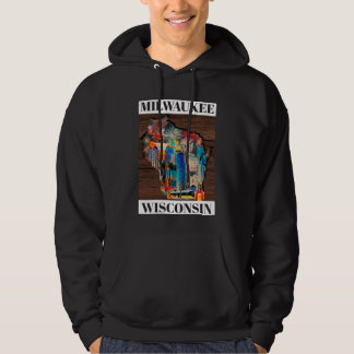 Milwaukee, Wisconsin collage 2026 Hoodie