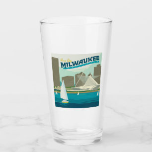 Milwaukee Wisconsin Harbour Brew City Glass