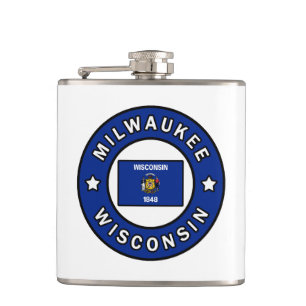 Milwaukee Wisconsin Hip Flask