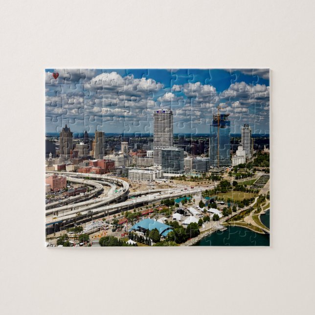 Milwaukee Wisconsin Jigsaw Puzzle (Horizontal)