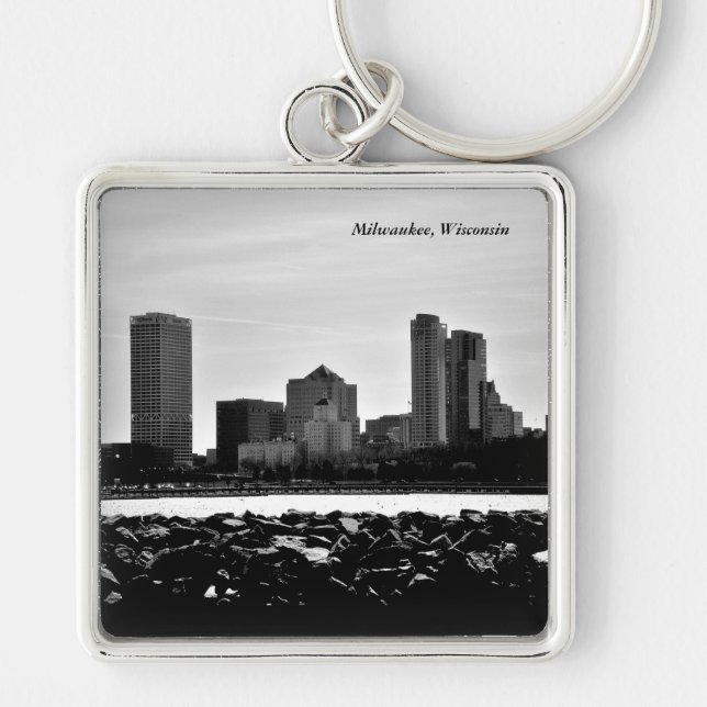 Milwaukee, Wisconsin Keychain (Front)