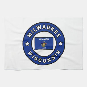 Milwaukee Wisconsin Kitchen Towel