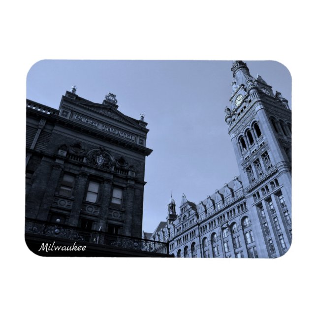Milwaukee, Wisconsin Magnet (Horizontal)