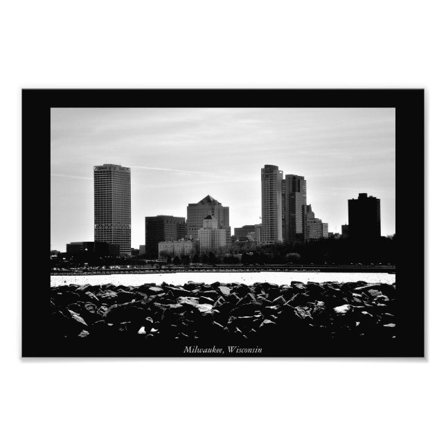 Milwaukee, Wisconsin Photo Print (Front)
