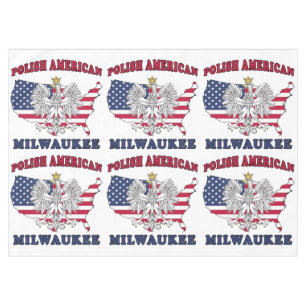 Milwaukee Wisconsin Polish Tablecloth