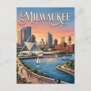 Milwaukee Wisconsin Postcard