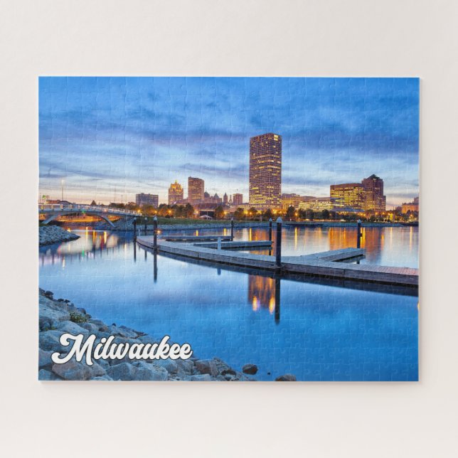 Milwaukee, Wisconsin, United States Jigsaw Puzzle (Horizontal)