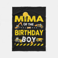 Mima Of The Birthday Boy Construction Worker Birth