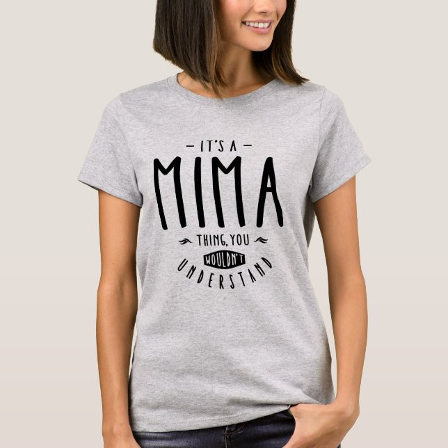 Mima Thing T-Shirt (Front)