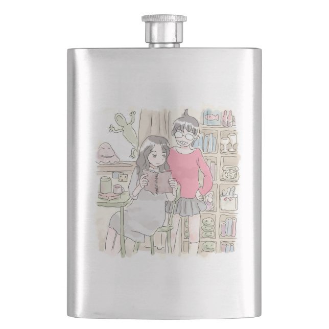 Mimareji Hip Flask (Front)