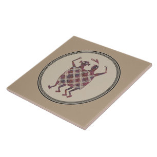 Mimbres Pottery Design Tile