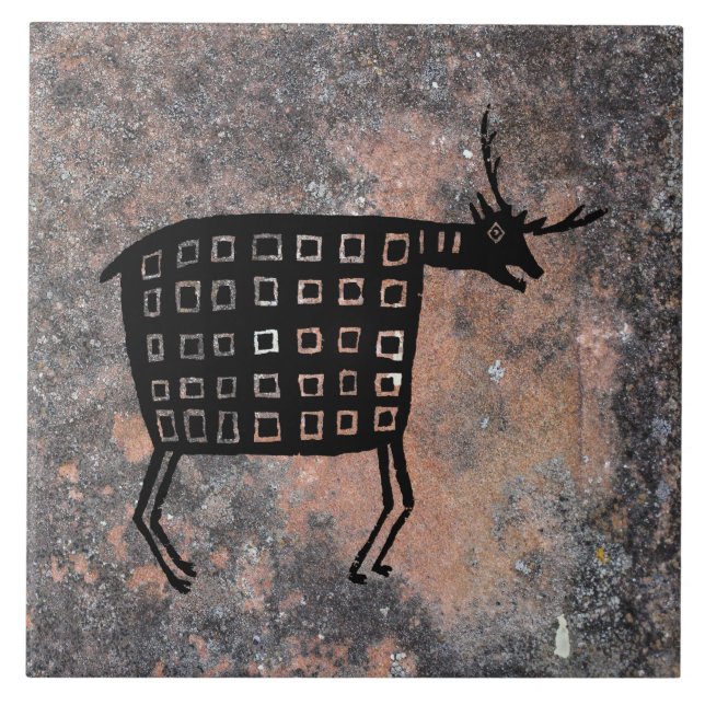 mimbres Pottery Design Tile (Front)