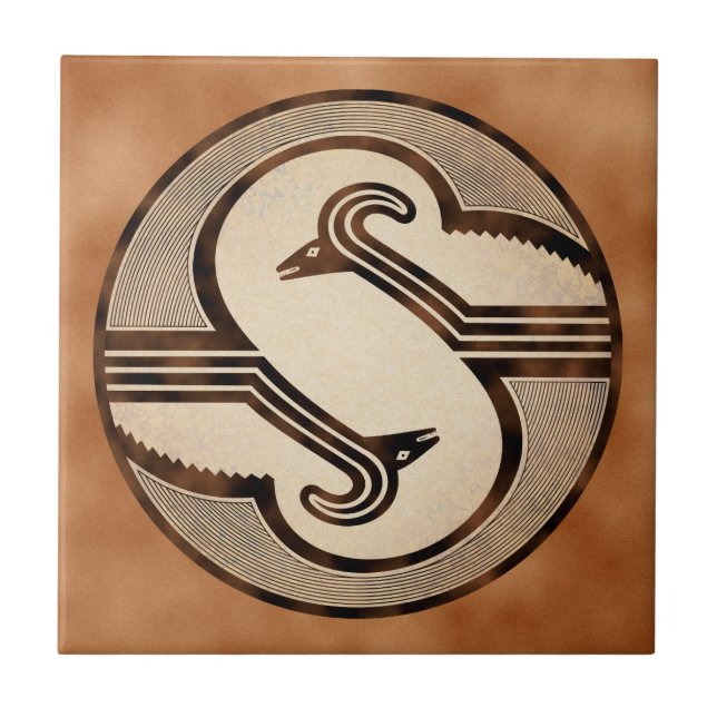 Mimbres Rams Tile (Front)