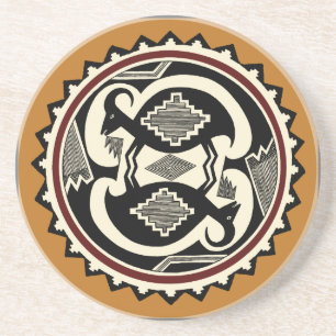 Mimbres Tribal Spirits Coaster