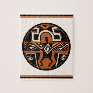 Mimbres Warrior Jigsaw Puzzle