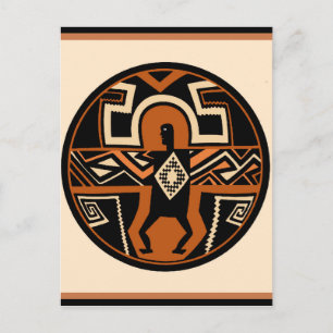 Mimbres Warrior Postcard