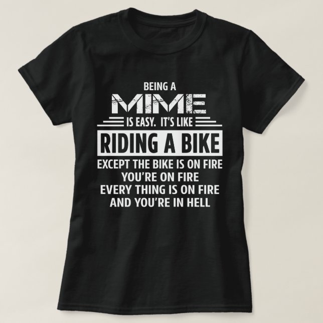 Mime T-Shirt (Design Front)
