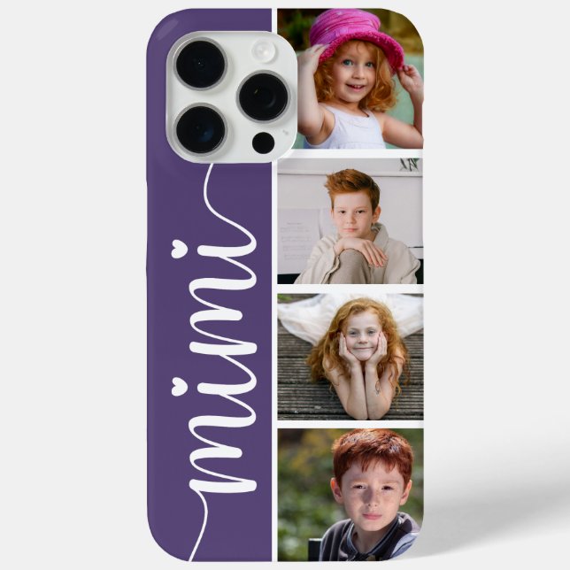 Mimi 4 Photo Case-Mate iPhone Case (Back)