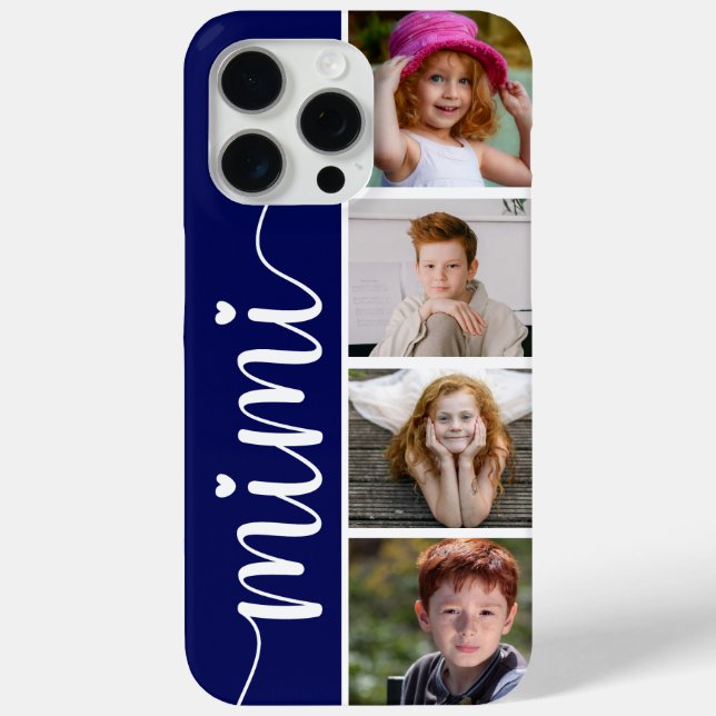 Mimi 4 Photo Case-Mate iPhone Case (Back)