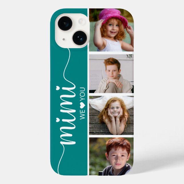 Mimi 4 Photo Case-Mate iPhone Case (Back)