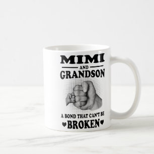 Mimi And Grandson A Bond That Can't Be Broken Gift Coffee Mug