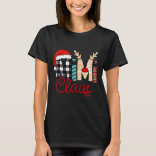 Mimi Claus Reindeer Christmas  T-Shirt