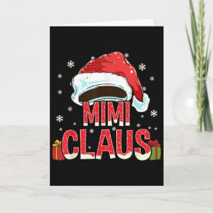 Mimi Claus Shirt Group Matching Family Christmas Card
