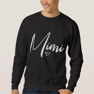 Mimi For Grandma Women Christmas Mother's Day Gran Sweatshirt