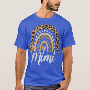 Mimi Graphic Women Casual Grandma Graphic Leopard5 T-Shirt