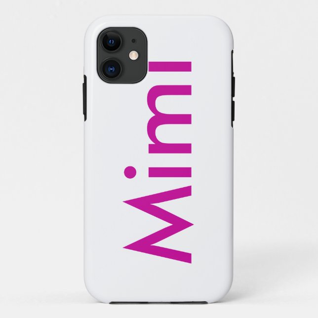 Mimi iPhone case (Back)
