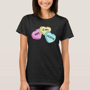 Mimi Is My Valentine Candy Heart Grandma Matching T-Shirt
