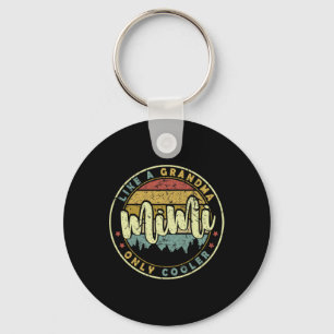Mimi Like A Grandma Only Cooler Cute Mothers Day  Keychain