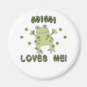 Mimi Loves Me Frog Magnet