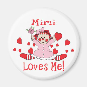Mimi Love's me Rag Doll Magnet