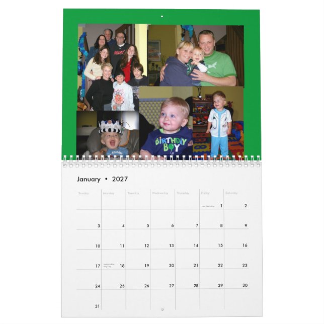 mimi marilyn calendar (Jan 2027)