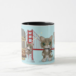 Mimi & Miyu in San Francisco Mug