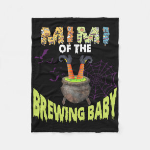 Mimi Of Brewing By Costume Halloween Matching Fami Fleece Blanket