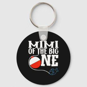 Mimi Of The Big One Fishing Boy First Birthday Ofi Keychain