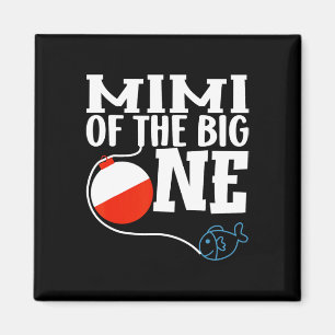 Mimi Of The Big One Fishing Boy First Birthday Ofi Magnet