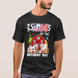 Mimi Of The Birthday Boy Farming Cow Family Matchi T-Shirt