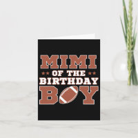 Mimi Of The Birthday Boy Football Kids 1st Bday Pa